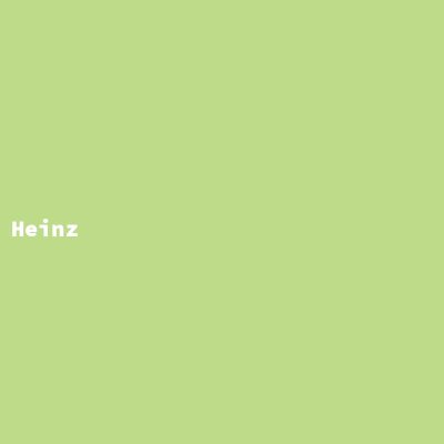 Hersteller: Heinz