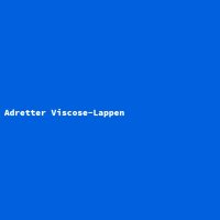 Adretter Viscose-Lappen