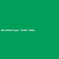 Reichhaltiger Stahl-Akku