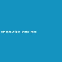 Reichhaltiger Stahl-Akku