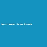 Hervorragende Marmor-Rutsche