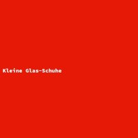 Kleine Glas-Schuhe