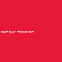 Rustikaler Viscose-Hut