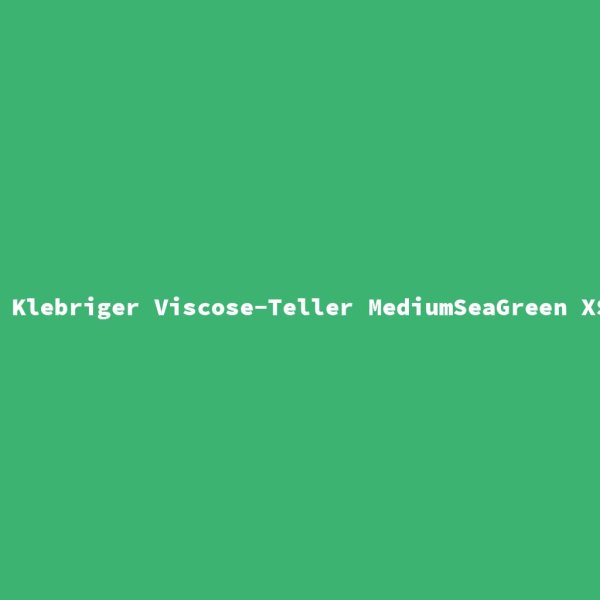 Klebriger Viscose-Teller MediumSeaGreen XS