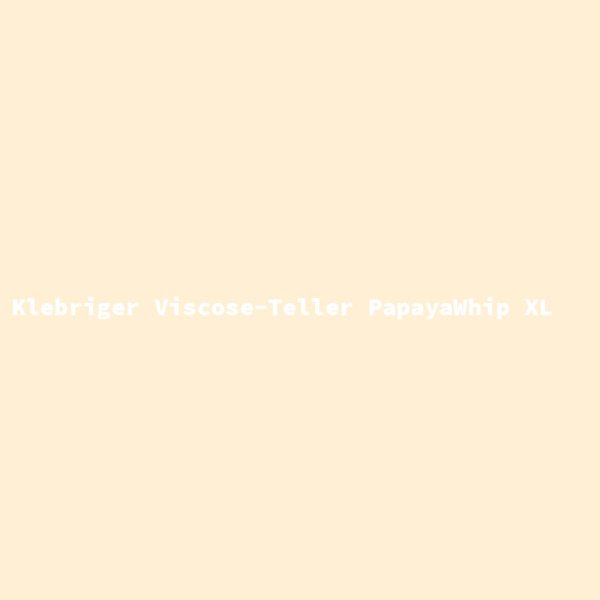 Klebriger Viscose-Teller PapayaWhip XL