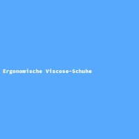 Ergonomische Viscose-Schuhe