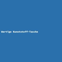 Wertige Kunststoff-Tasche