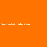 Aerodynamische Seide-Zange