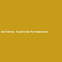 Beliebtes Aluminium-Portemonnaie
