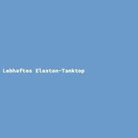 Lebhaftes Elastan-Tanktop