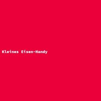 Kleines Eisen-Handy