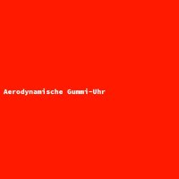 Aerodynamische Gummi-Uhr