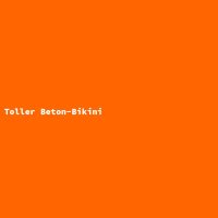 Toller Beton-Bikini