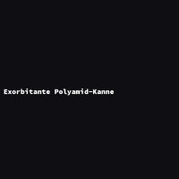 Exorbitante Polyamid-Kanne