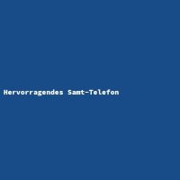 Hervorragendes Samt-Telefon