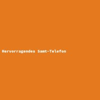 Hervorragendes Samt-Telefon