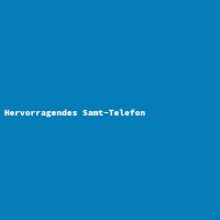 Hervorragendes Samt-Telefon