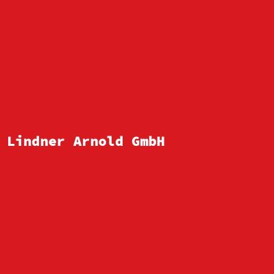 Hersteller: Lindner Arnold GmbH