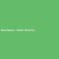 Rustikaler Stahl-Klositz