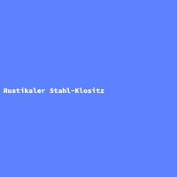 Rustikaler Stahl-Klositz