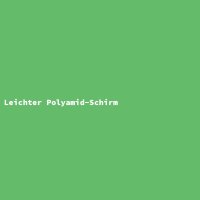 Leichter Polyamid-Schirm