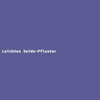 Leichtes Seide-Pflaster
