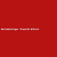 Reichhaltiger Plastik-Bikini